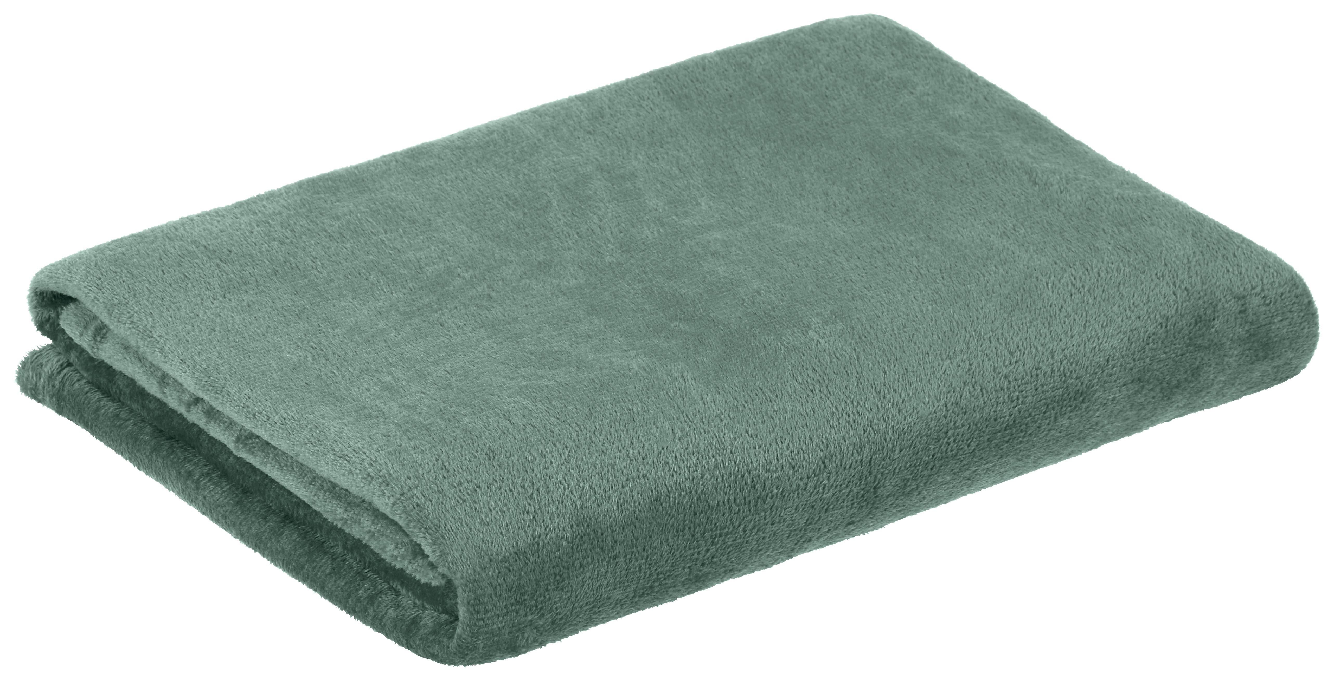 Kuscheldecke Marlies Mintgrün 150x200 Cm Flanell - Mintgrün, MODERN, Textil (150/200cm) - Luca Bessoni
