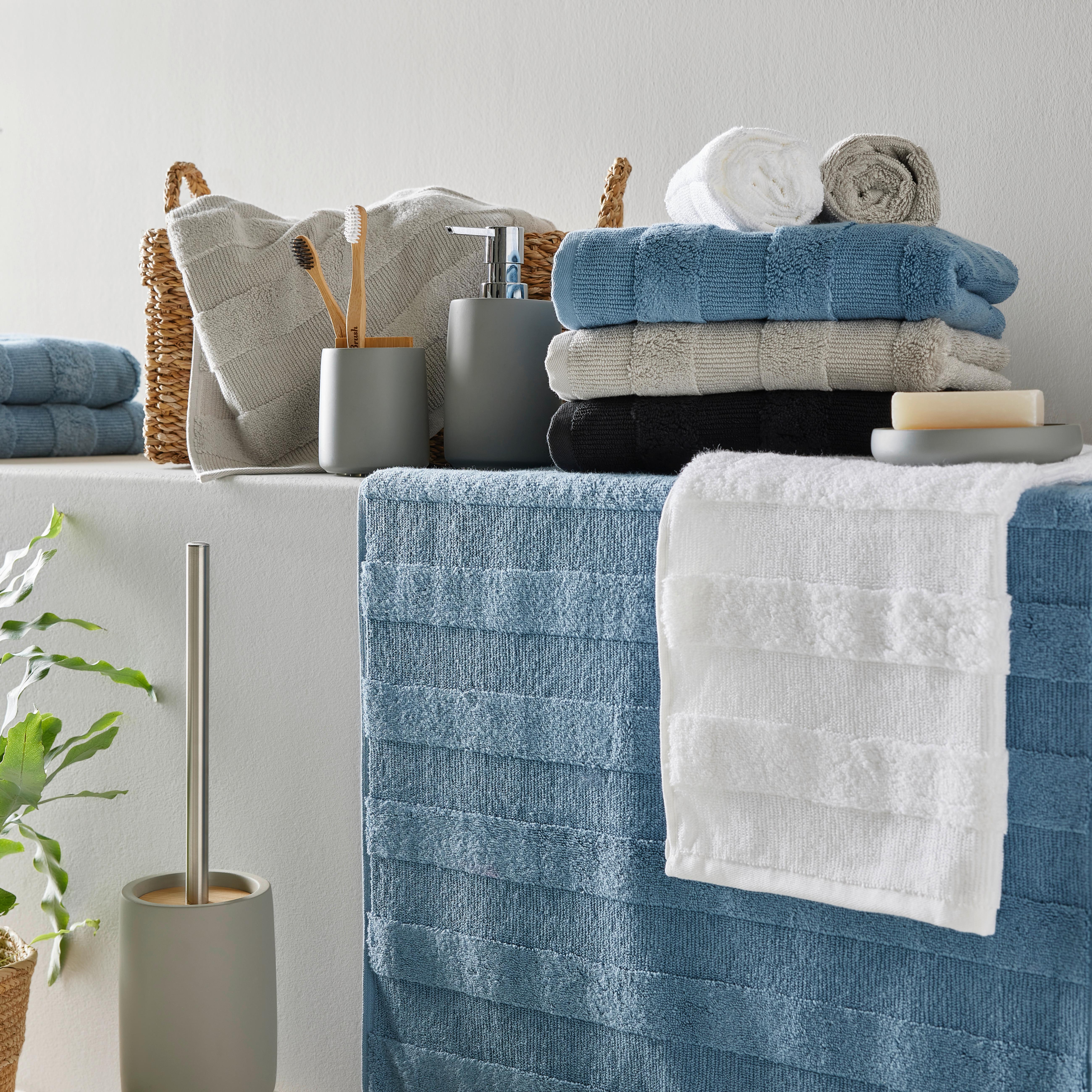 UTERÁK NA RUKY Chris, 50/100cm, modrá - modrá, textil (50/100cm) - Premium Living