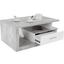 Couchtisch Holz mit Lade+ Ablagefächer Iguan, Betonoptik - Weiß/Grau, MODERN, Holzwerkstoff (110/45/67cm) Couchtisch Holz mit Lade+ Ablagefächer Iguan, Betonoptik - Weiß/Grau, MODERN, Holzwerkstoff (110/45/67cm)