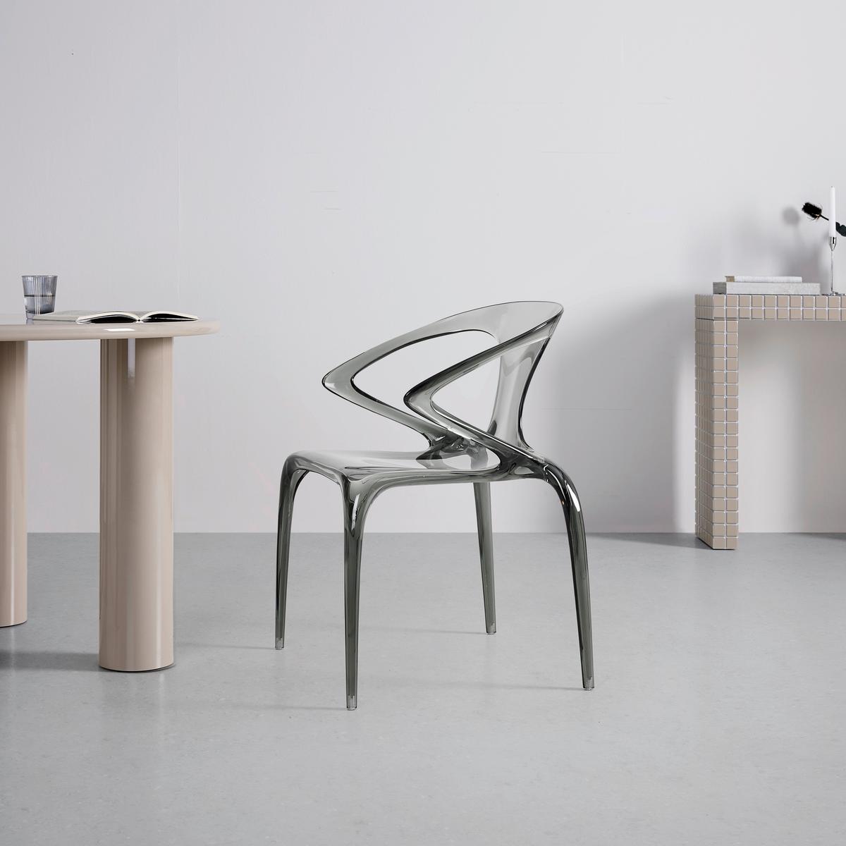 DESIGNOVÉ KŘESLO LIAS -TREND- - šedá, Moderní, plast (59/80/55cm) - Premium Living