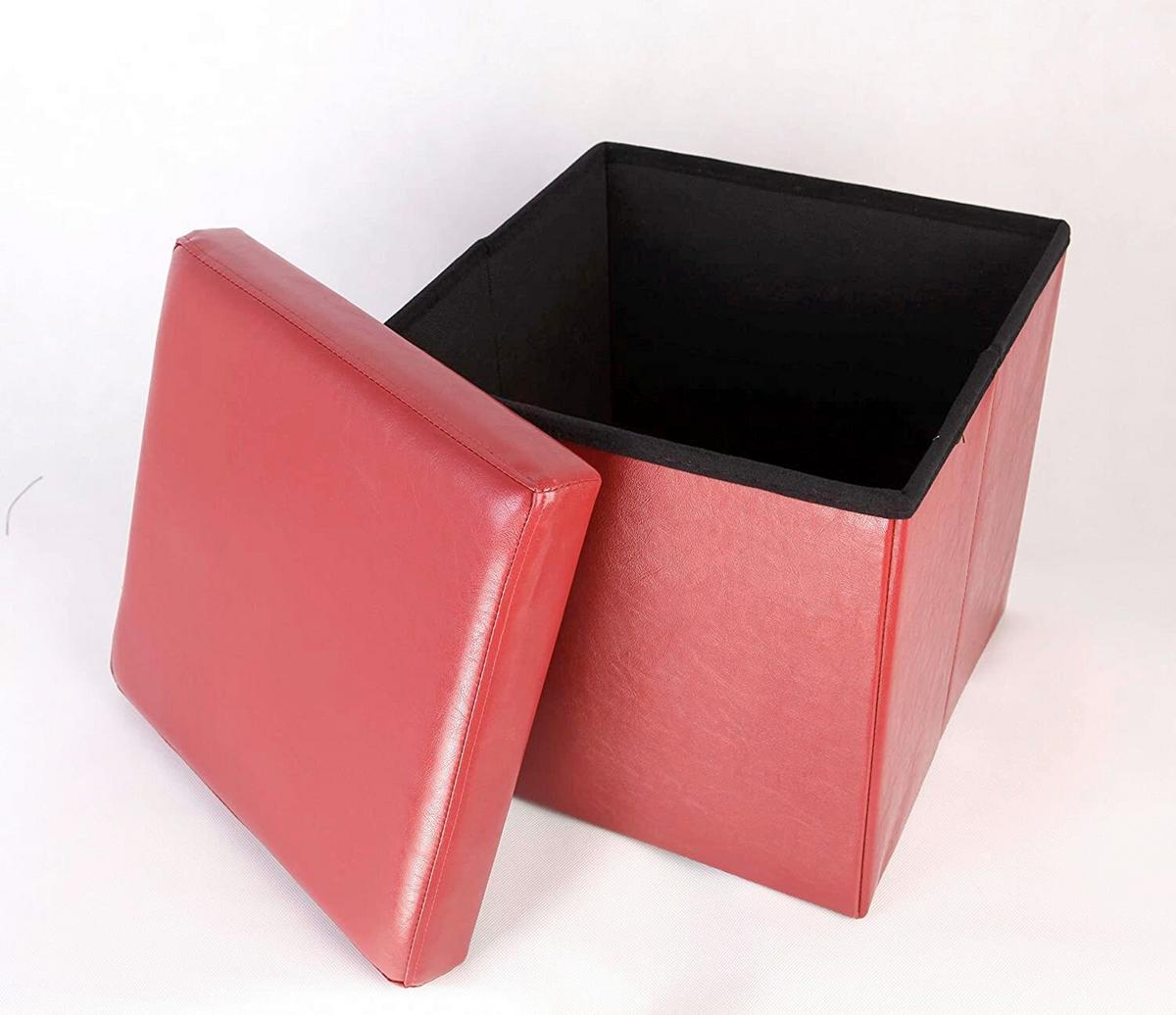 Sitzwürfel Storecube - Rot, Basics, Kunststoff (38/38/38cm) - Echtwerk