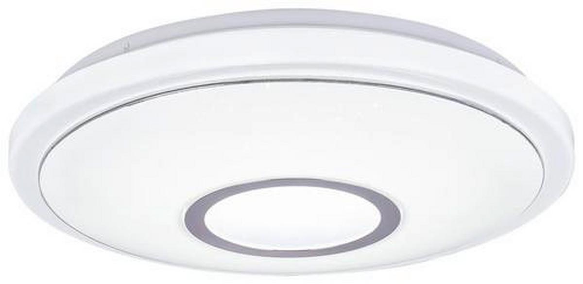 LED-Deckenleuchte Connor Ø 40 cm Mit Smart-Steuerung - Basics, Kunststoff/Metall (40/6,5cm) - Globo