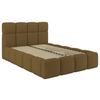 Polsterbett Cloudy Braun, Lf: 140x200 Cm - Braun, Trend, Holz/Holzwerkstoff (140/200cm) - Luca Bessoni