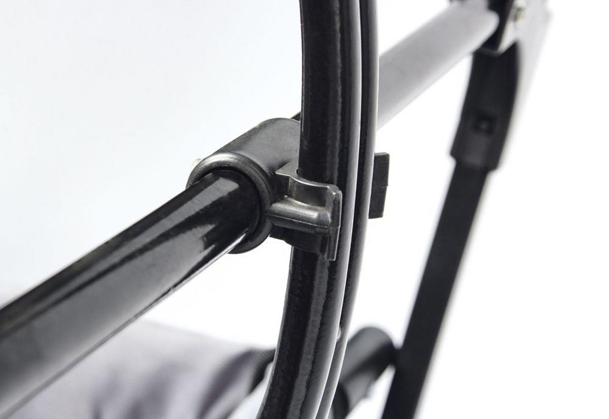 Bollerwagen Klapp-Bollerwagen Paxi - Grau, Basics, Textil/Metall (124/59/67cm) - Pinolino