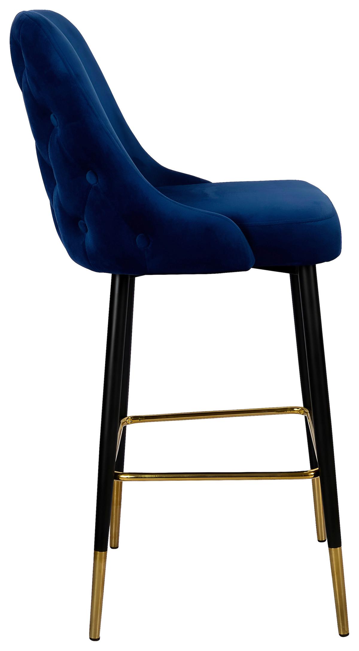 BAROVÁ STOLIČKA BLUE - Design (53/110/57cm) - Kayoom
