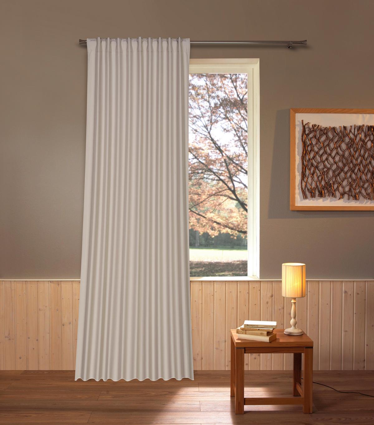 Wärmeschutzvorhang Lucilla - Beige, ROMANTIK / LANDHAUS, Textil (135/245cm) - James Wood