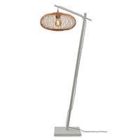 Stehleuchte Cango/Fs/Ad/W/4020/N - Naturfarben/Weiß, Trend (150/40/62cm) - Good & Mojo