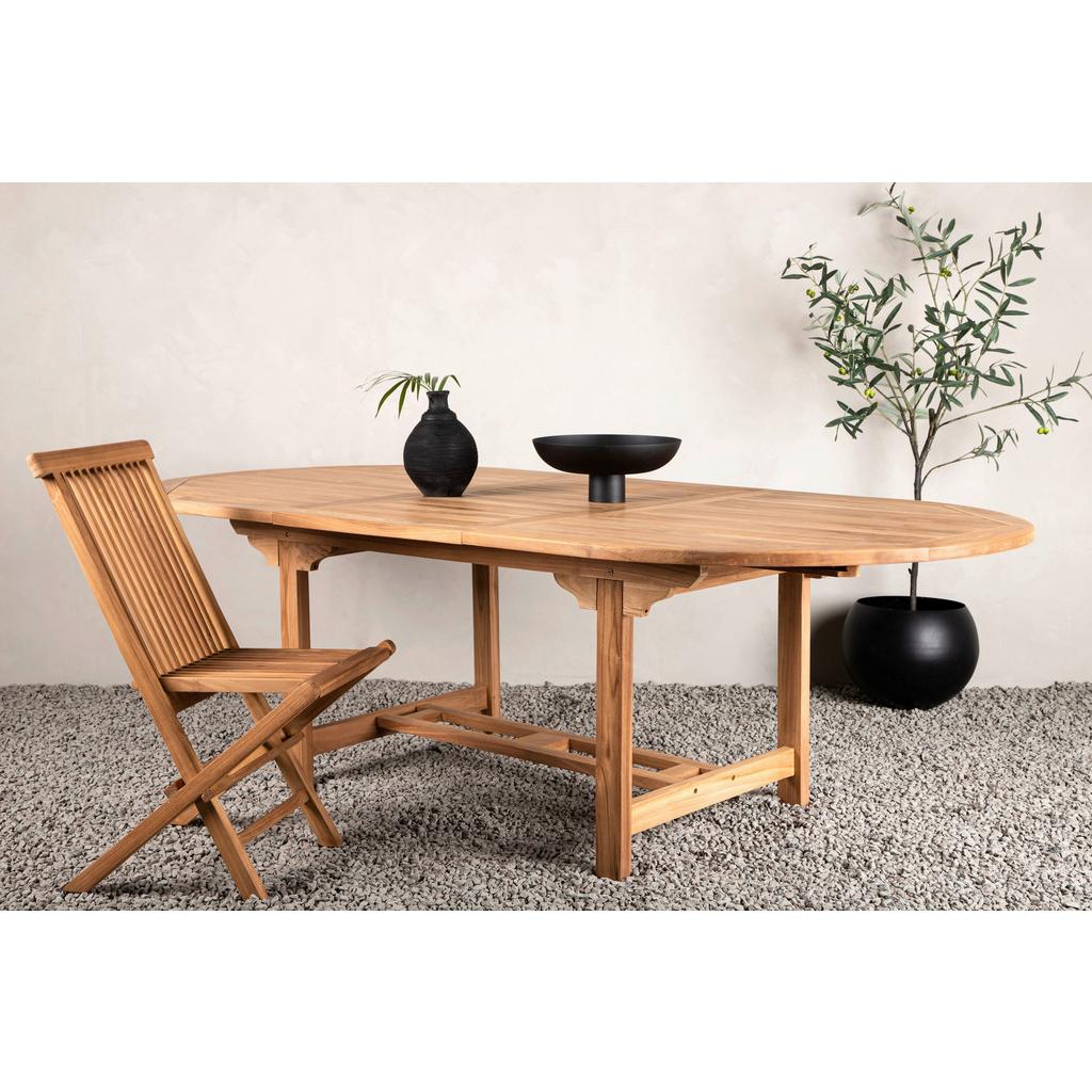 Gartentisch Kenya Teakholz L 180 Cm