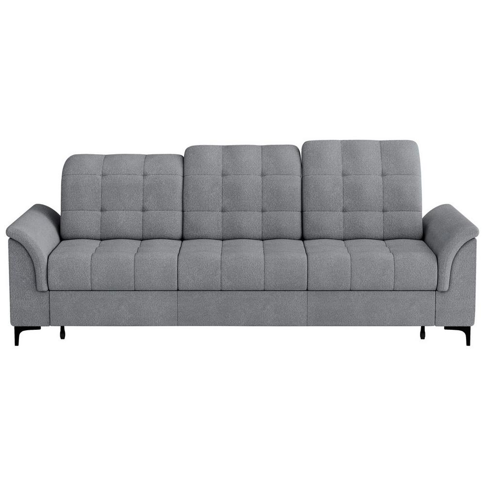 Rozkladacia pohovka LOA 3-sedák, sivá