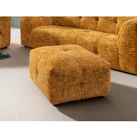 Hocker Velice, Goldfarben B: 72 Cm - Goldfarben/Schwarz, Design, Textil (72/44/72cm) - Livetastic