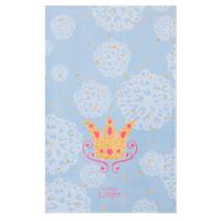 Kinderteppich Krone Blau Prinzessin Lillifee 100x160 Cm - Blau/Pink, Trend, Textil (100/160cm)