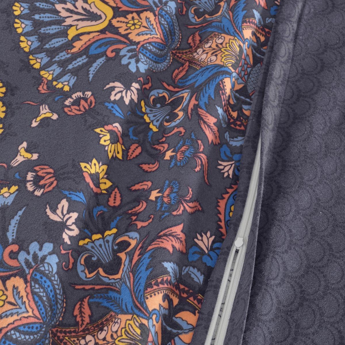 POSTEĽNÁ BIELIZEŇ F20R.005.ELKAN NBLAU - tmavomodrá, Design, textil (140/200cm) - Florella