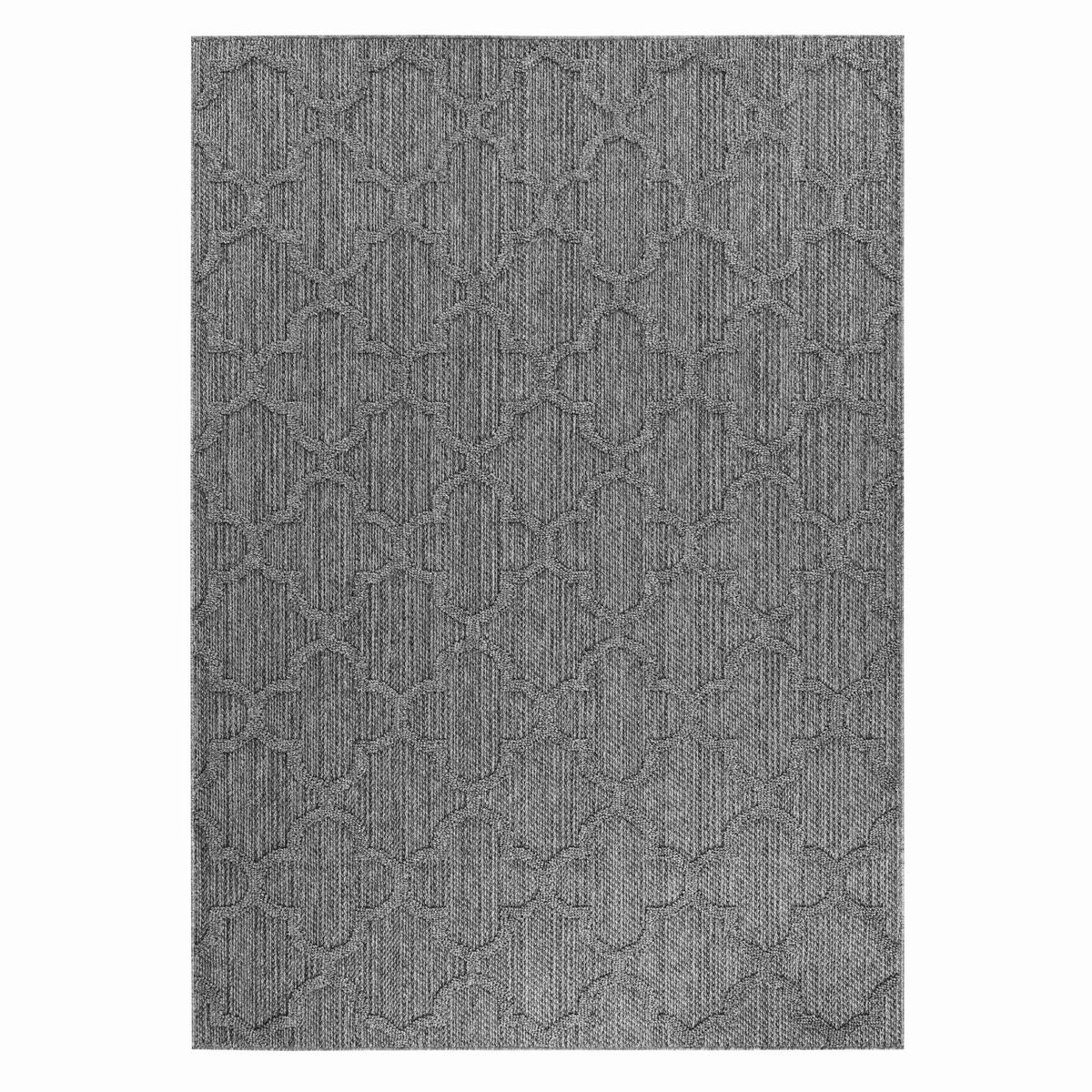 Outdoorteppich Patara - Grau, Design, Textil (160/230cm) - Novel