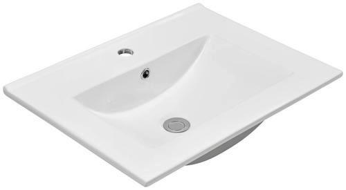 UMYVADLO PLAN - bílá, Konvenční, keramika (60/17/46cm)