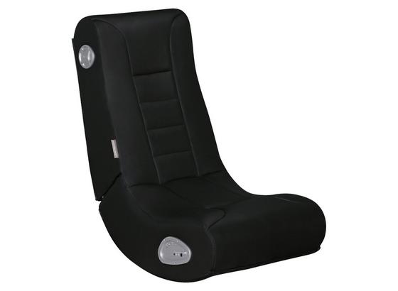 Gamingstuhl Levelone B: ca. 54,5 cm - Schwarz, Design, Textil (54,5/96/82cm) - Livetastic Gamingstuhl Levelone B: ca. 54,5 cm - Schwarz, Design, Textil (54,5/96/82cm) - Livetastic