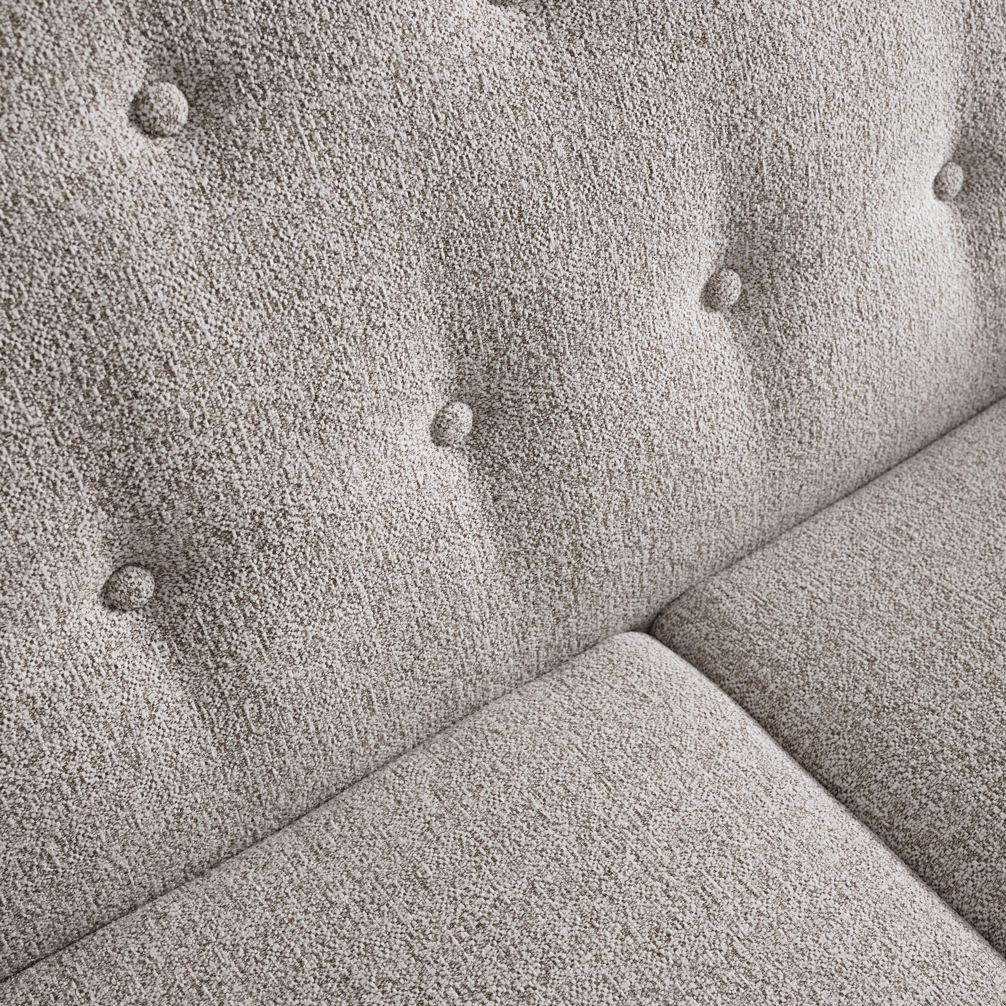 Pohovka LORY béžová - přírodní barvy/béžová, Moderní, dřevo/textil (170/78/86cm) - Bessagi Home
