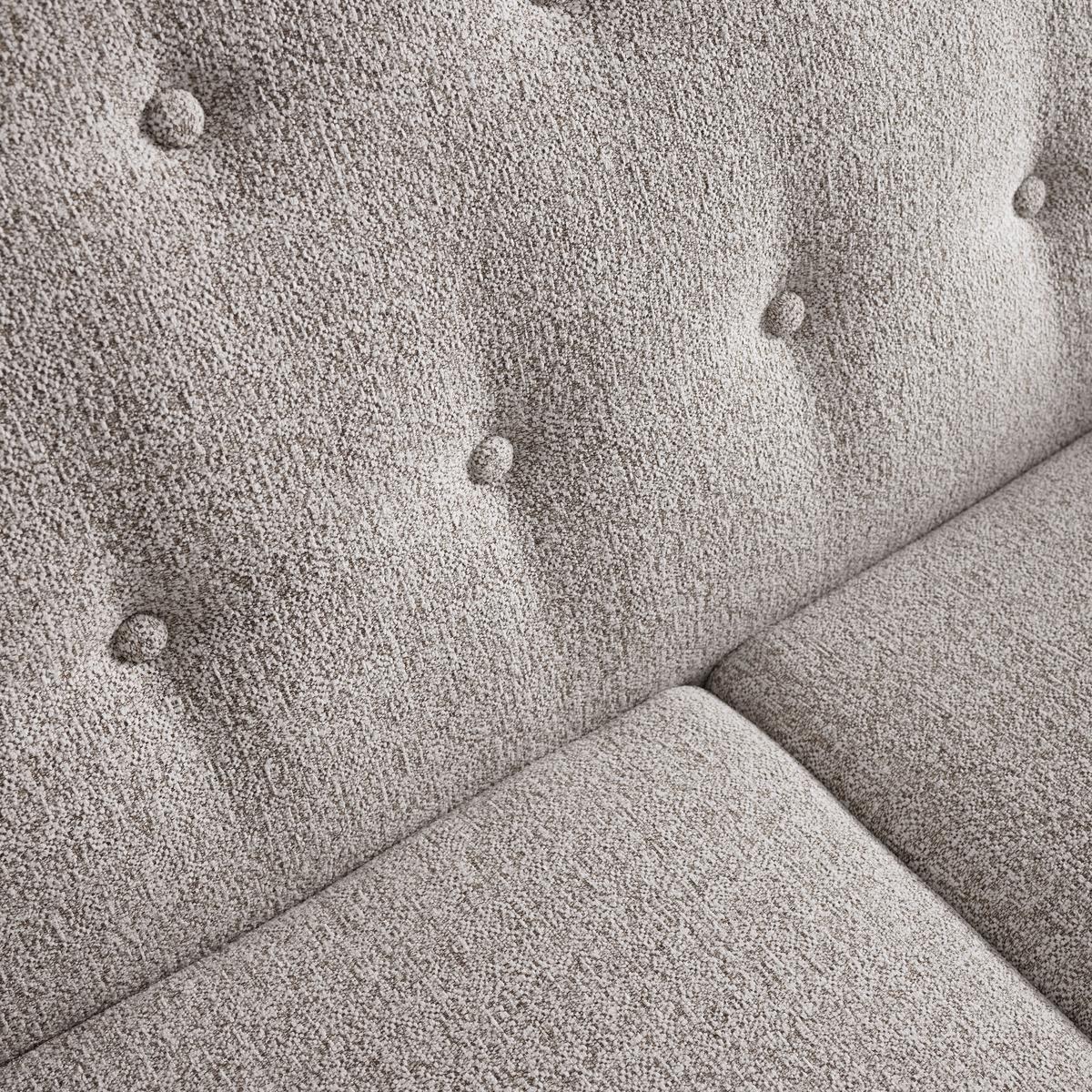 Pohovka LORY béžová - prírodná farba/béžová, Modern, drevo/textil (170/78/86cm) - Bessagi Home