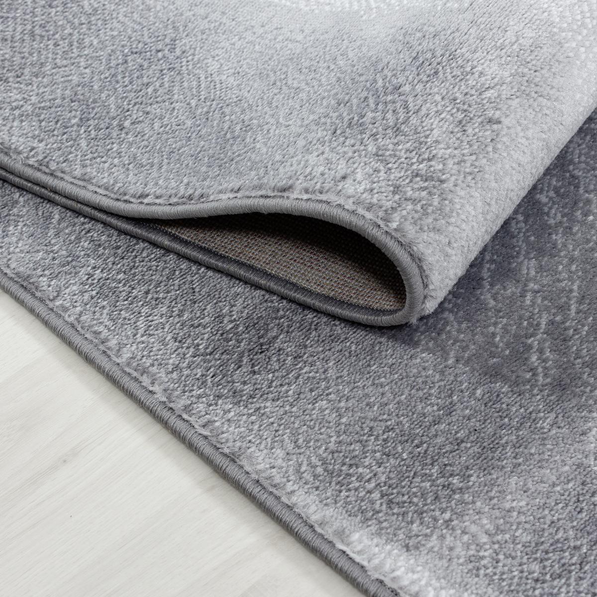 Webteppich Schwarz Naturfaser Parma 200x290 cm - Schwarz, KONVENTIONELL, Textil (200/290cm)