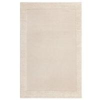 Handwebteppich Bobble Wool Border - Creme, Trend, Textil (200/290cm)