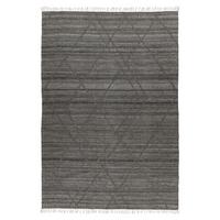 Flachwebteppich My Dakar 365 - Anthrazit, Design, Textil (140/200cm) - Obsession