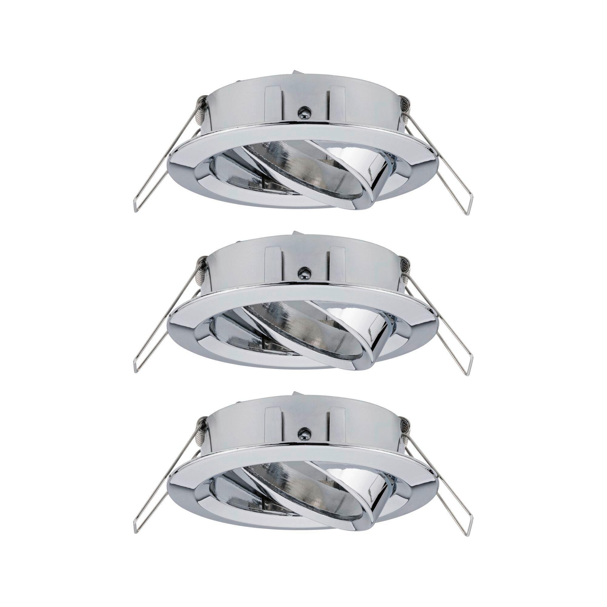 Deckenleuchte 3er-Set Ø 8,4 cm 3-Flammig, Rund