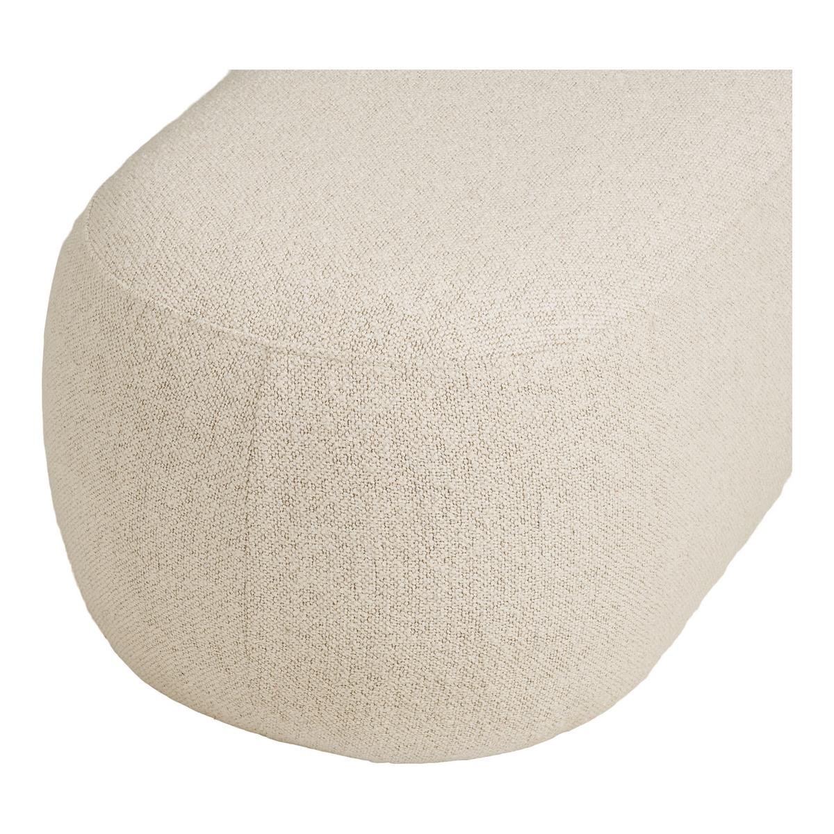 HOCKERBANK Blossomville Creme B: 100cm - Design (100/38/50cm) - MID.YOU
