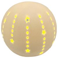 Dekoračná guľa JESSIE - biela, Konventionell, keramika (8,5cm) - Mömax