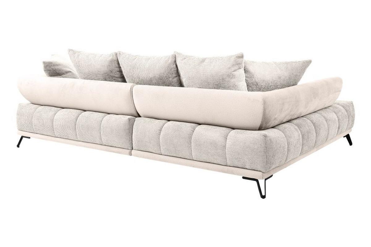 LARGO, levá, béžová, potřeba šířky dveří 90 cm - černá/béžová, Moderní, kov/textil (184/262cm)