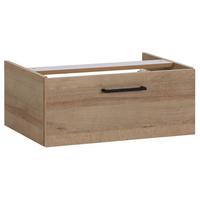 Unterschrank Bavelli B: 62 cm Eiche Dekor - Eichefarben, KONVENTIONELL, Holzwerkstoff (62/26/44cm)