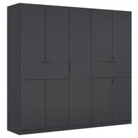 Drehtürenschrank Mit Schubladen 226cm Grau B: - Grau, MODERN, Holzwerkstoff (226/210/54cm) - Rauch Möbel