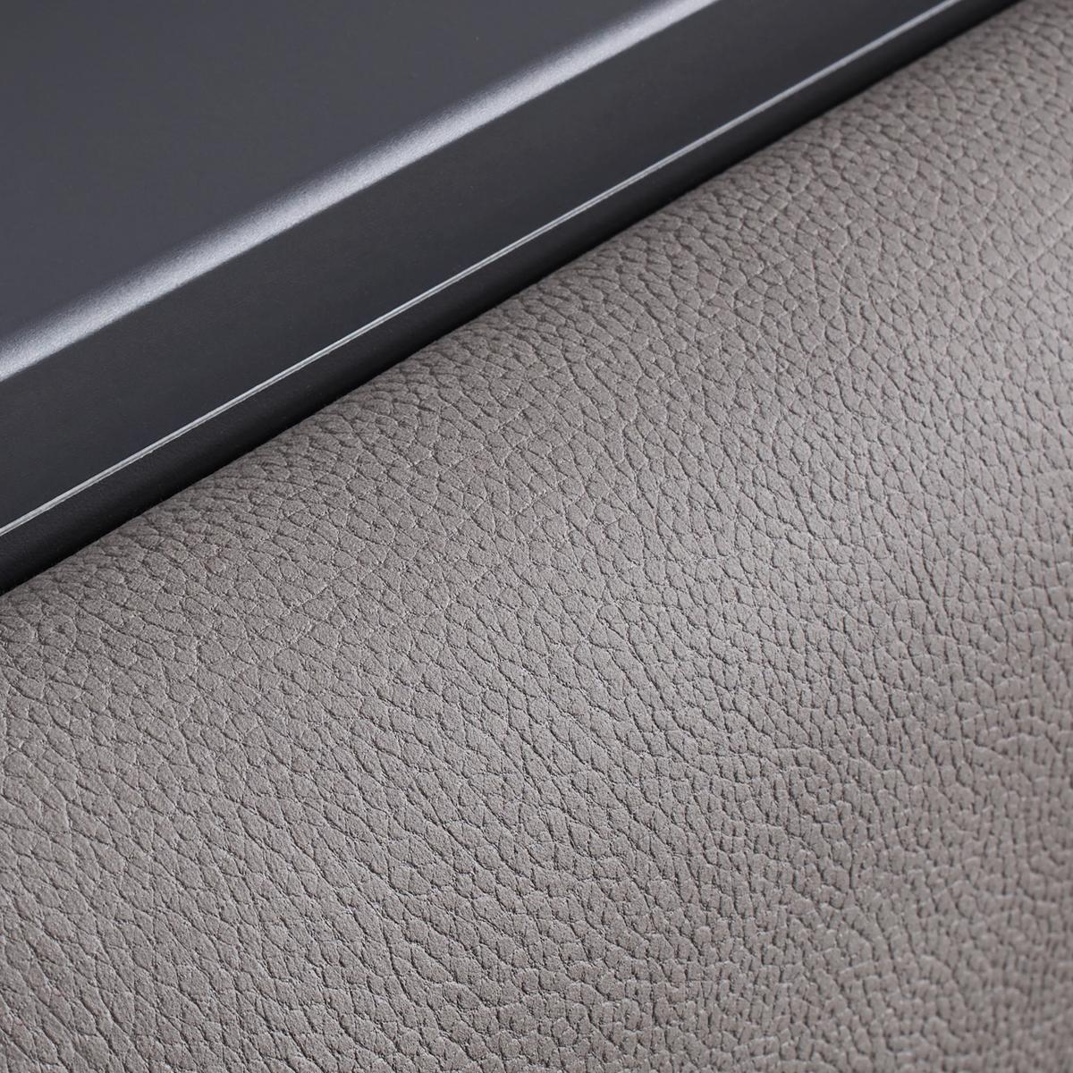 Čalouněná postel 140x200 cm, Mariello, cappuccino - cappuccino/antracitová, Moderní, dřevo/textil (140/200cm) - Bessagi Home