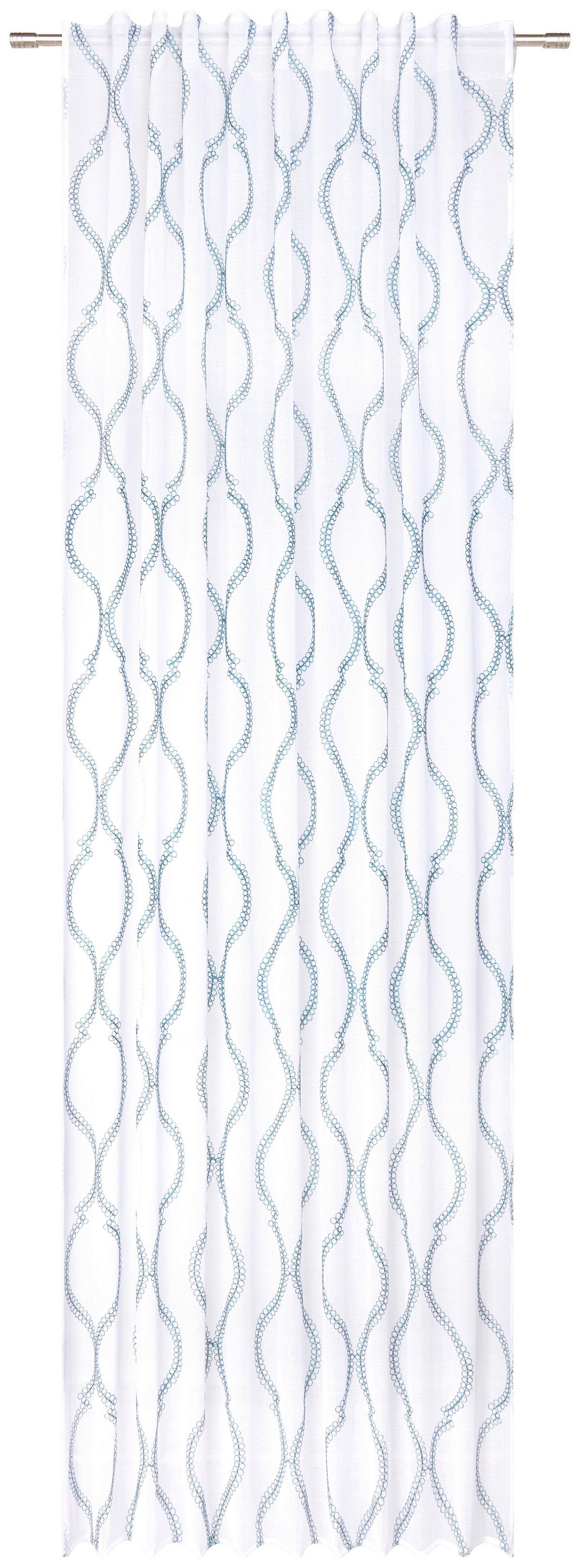 Hotový závěs Orie, 135/255cm, jadeitová - jadeitově zelená, Moderní, textil (135/255cm) - Modern Living