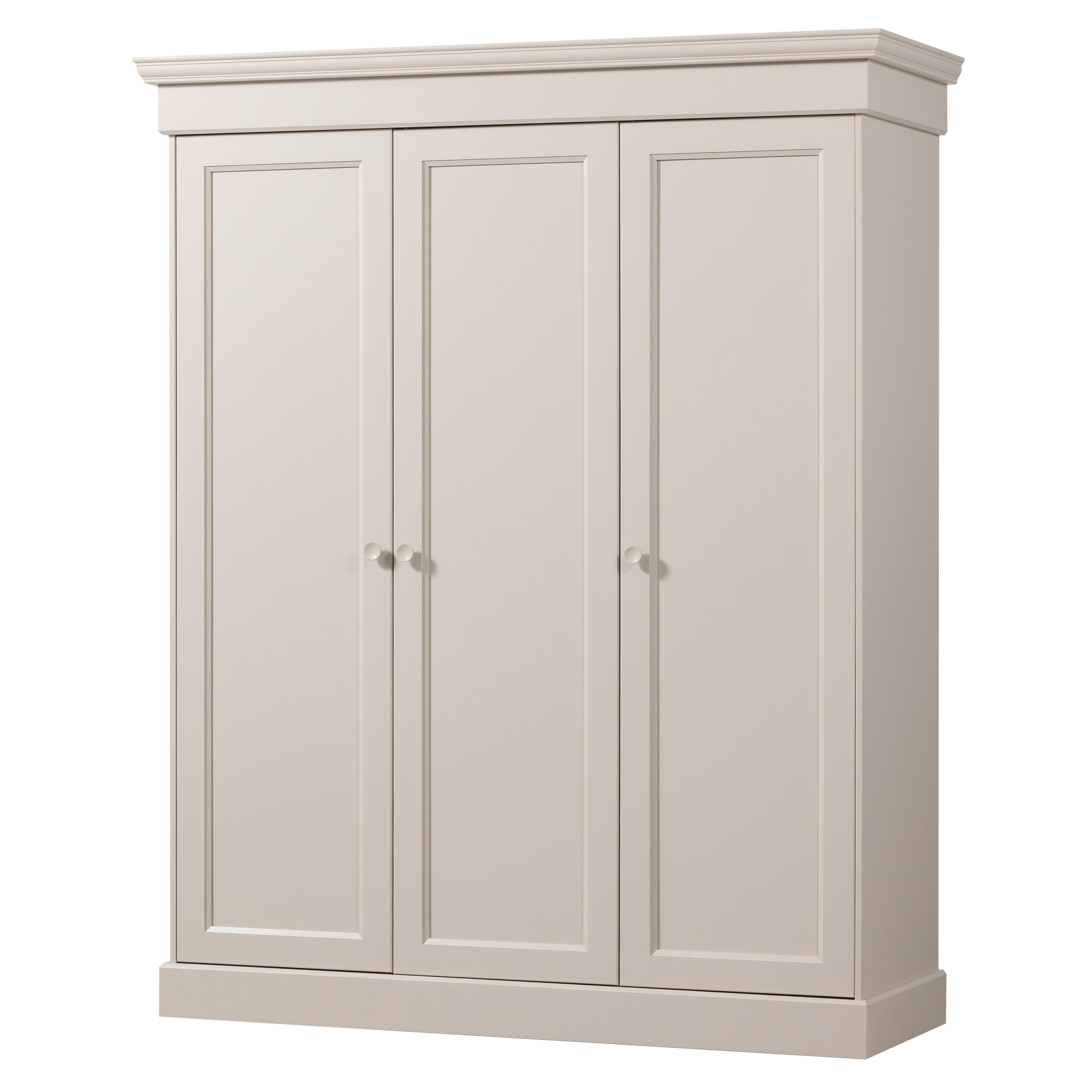 DREHTÜRENSCHRANK Olivia Grau B: 171cm - Grau, Basics, Holz (171/212/63cm) - MID.YOU