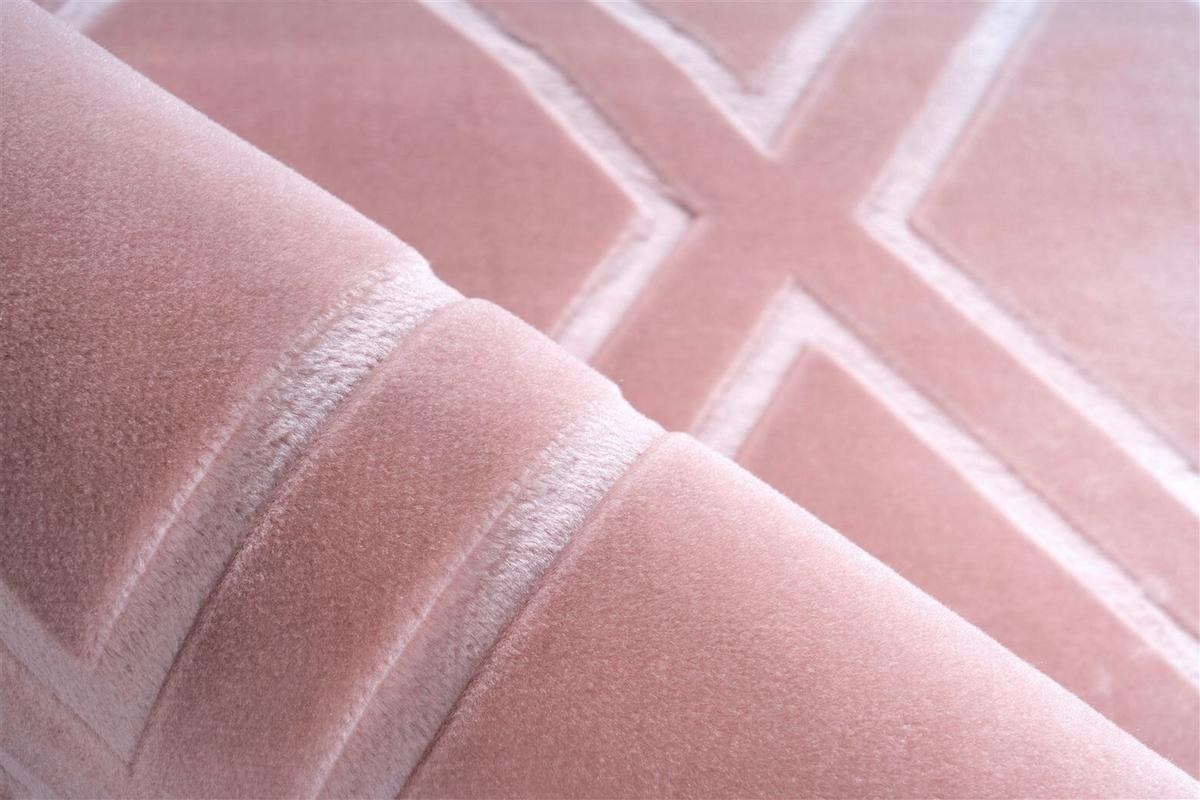 Läufer Rosa, BxL: ca. 80x300 cm - Rosa, KONVENTIONELL, Textil (80/300cm) - Kayoom