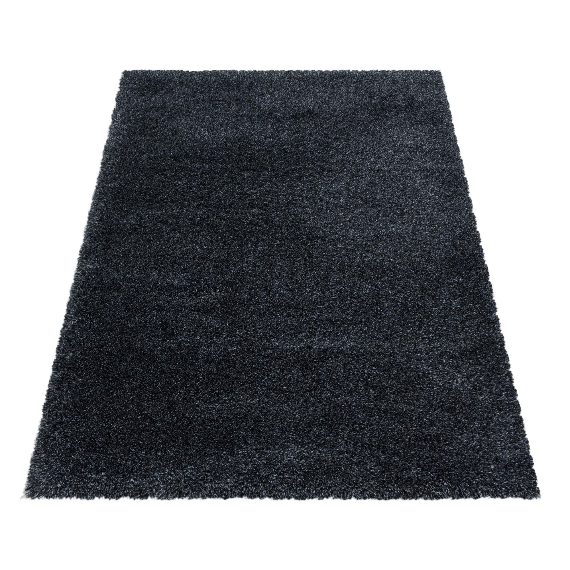 Läufer Fluffy Anthrazit