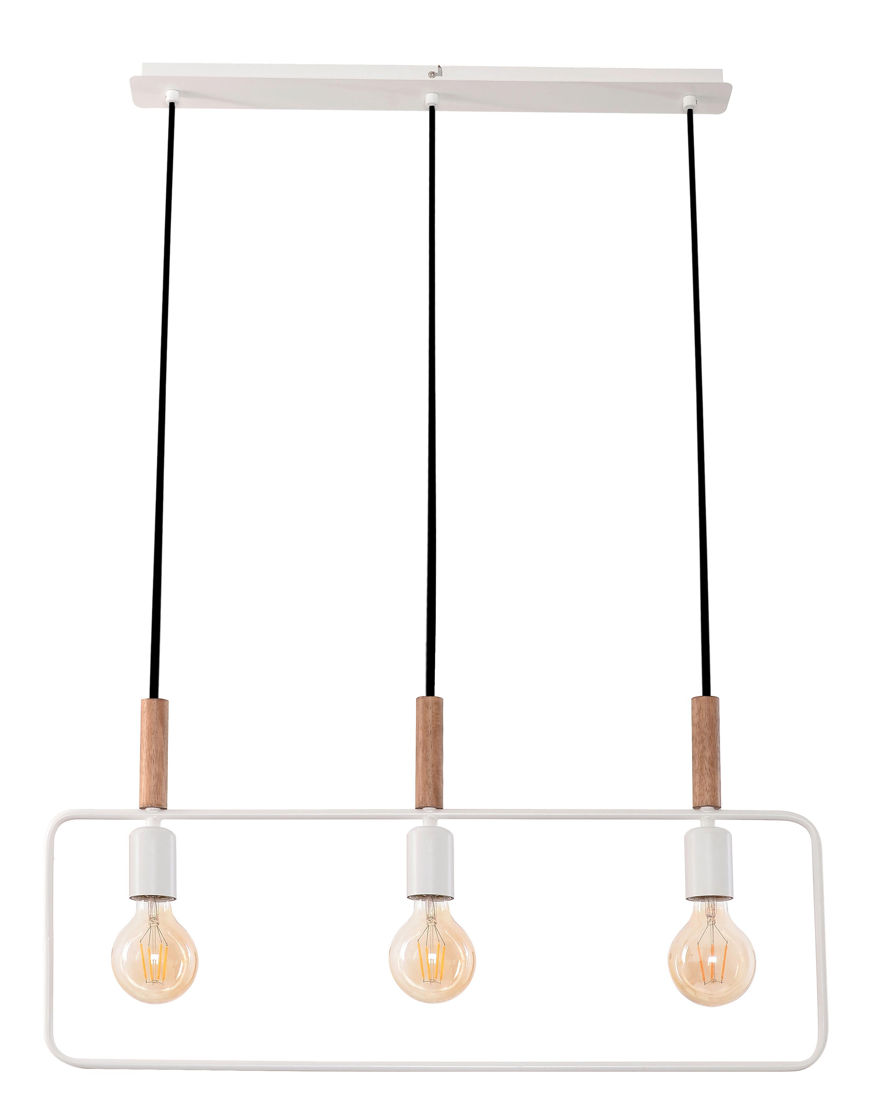 Hängeleuchte 33-73532 - Weiß, Design, Metall (70/6/110cm)