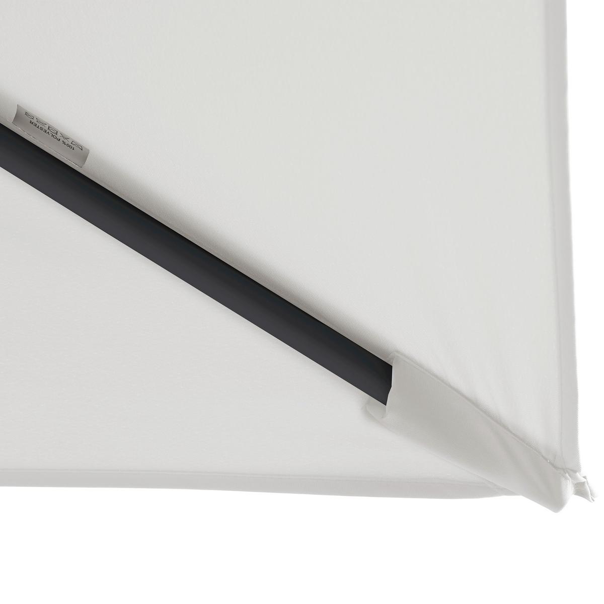 Ampelschirm Beige/Anthrazit DM: 300 H: 250 - Anthrazit/Beige, MODERN, Textil/Metall (300/250cm)