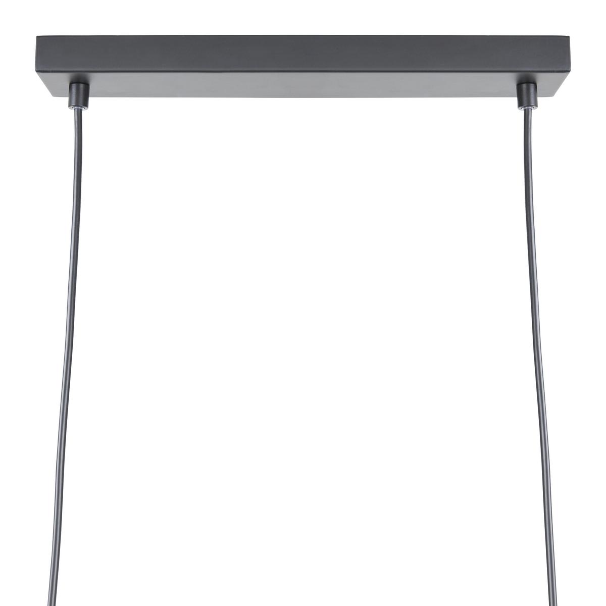 Závěsné svítidlo Ferdinand 70/150cm, 40 Watt - černá, Lifestyle, kov (70/150cm) - Modern Living