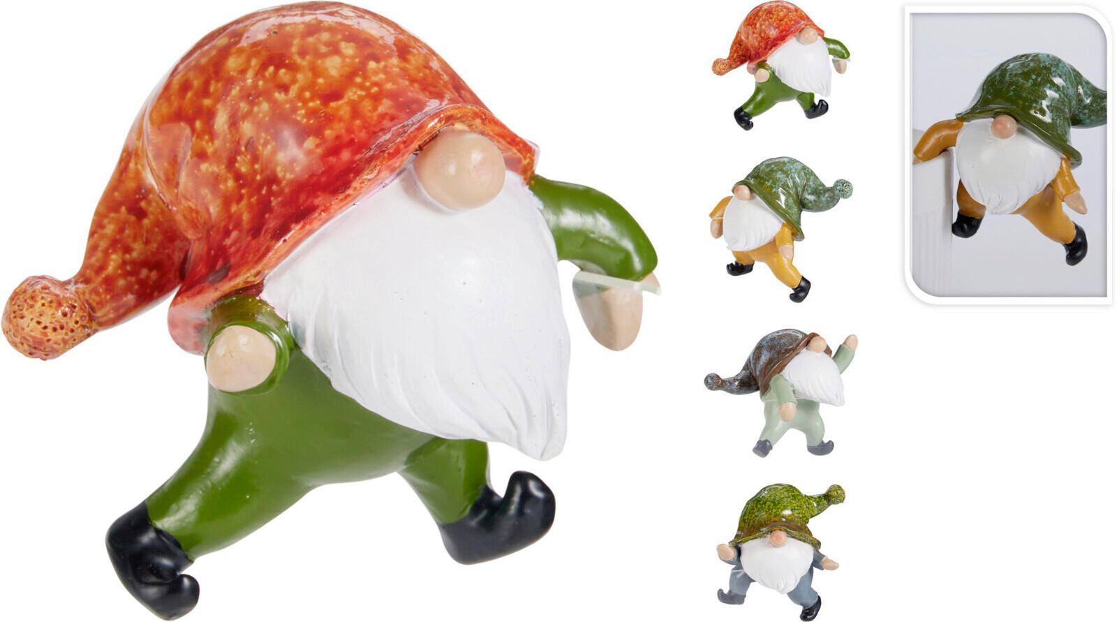 Virágcserép Dekor Törpe Virágcserép Dekor Törpe - többszínű, Basics, kő (7.5/6.3/7cm)