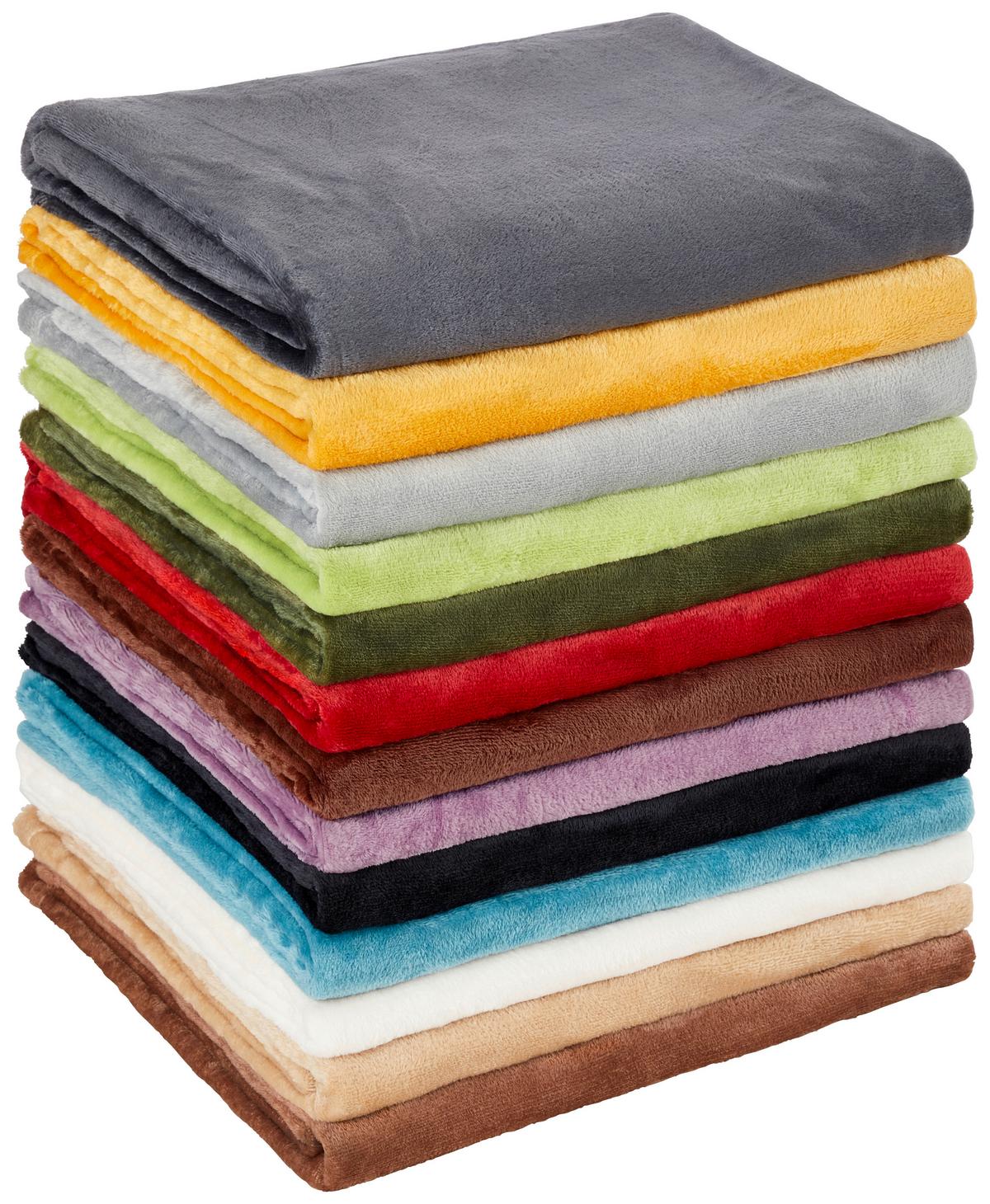 Kuscheldecke Marlies Weiß 150x200 cm - Weiß, Design, Textil (150/200cm) - Luca Bessoni