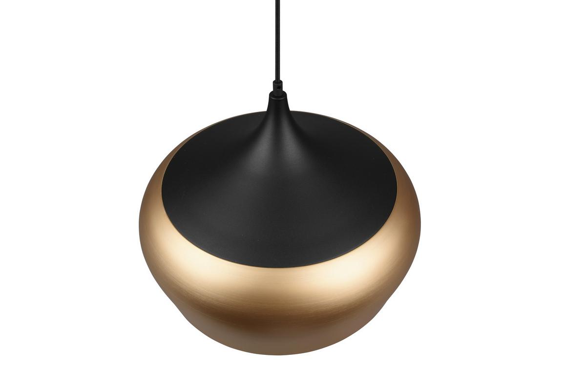 Hängeleuchte Chiron H: 150 cm 1-Flammig, Messingfarben Matt - Messingfarben, LIFESTYLE, Metall (45/150cm) - Trio Leuchten