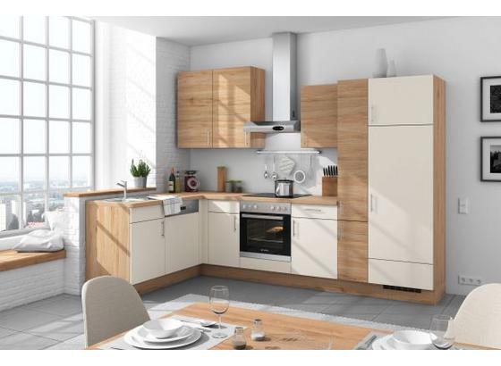 Eckküche Santiago/Riga 175x305cm Magnolia/San Remo - Magnolie/Weiß, LIFESTYLE (175/305cm) - Vertico Eckküche Santiago/Riga 175x305cm Magnolia/San Remo - Magnolie/Weiß, LIFESTYLE (175/305cm) - Vertico