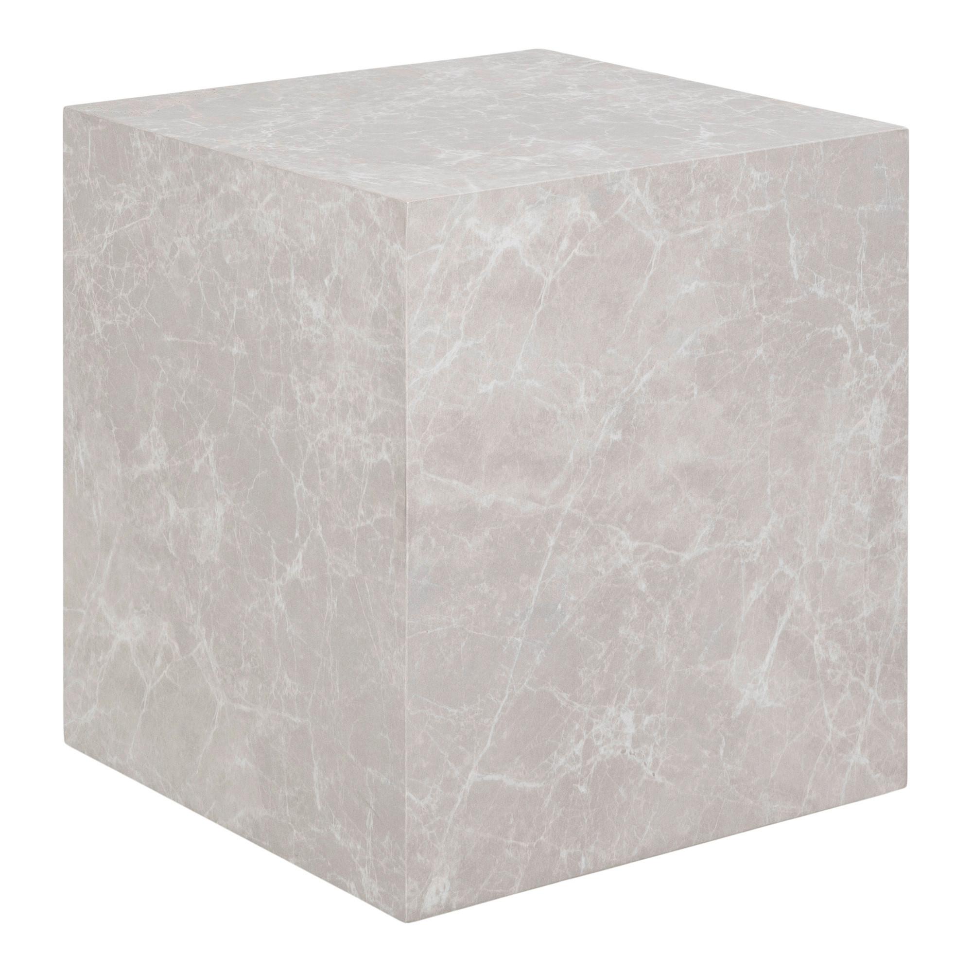 Beistelltisch Prague Greige B: 40 cm - Greige, Basics, Holzwerkstoff (40/40/45cm)