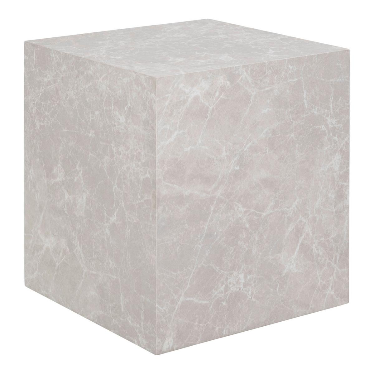 Beistelltisch Prague Greige B: 40 cm - Greige, Basics, Holzwerkstoff (40/40/45cm)