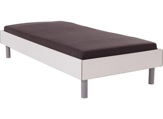 Futónová Posteľ Belia - biela, Konvenčný, drevo (97/200cm) Futónová Posteľ Belia - biela, Konvenčný, drevo (97/200cm)