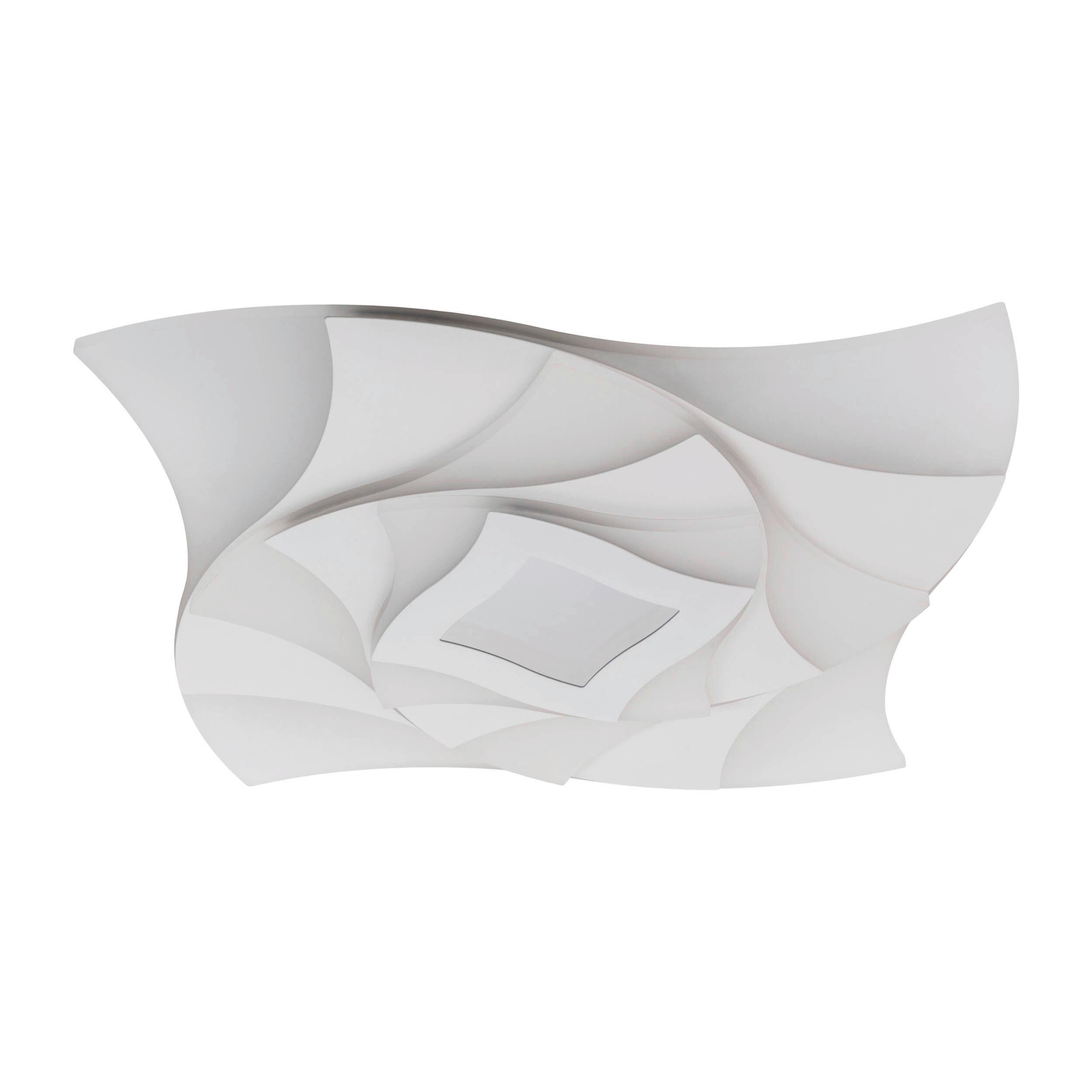 LED-Deckenleuchte 1408477 Liora - Weiß, KONVENTIONELL, Kunststoff/Metall (48/48/6cm) - Näve