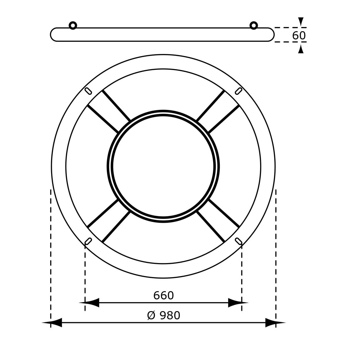 Nestschaukel A038.154.00 - Grün, KONVENTIONELL, Kunststoff/Metall (100/6/100cm) - Ambia Garden