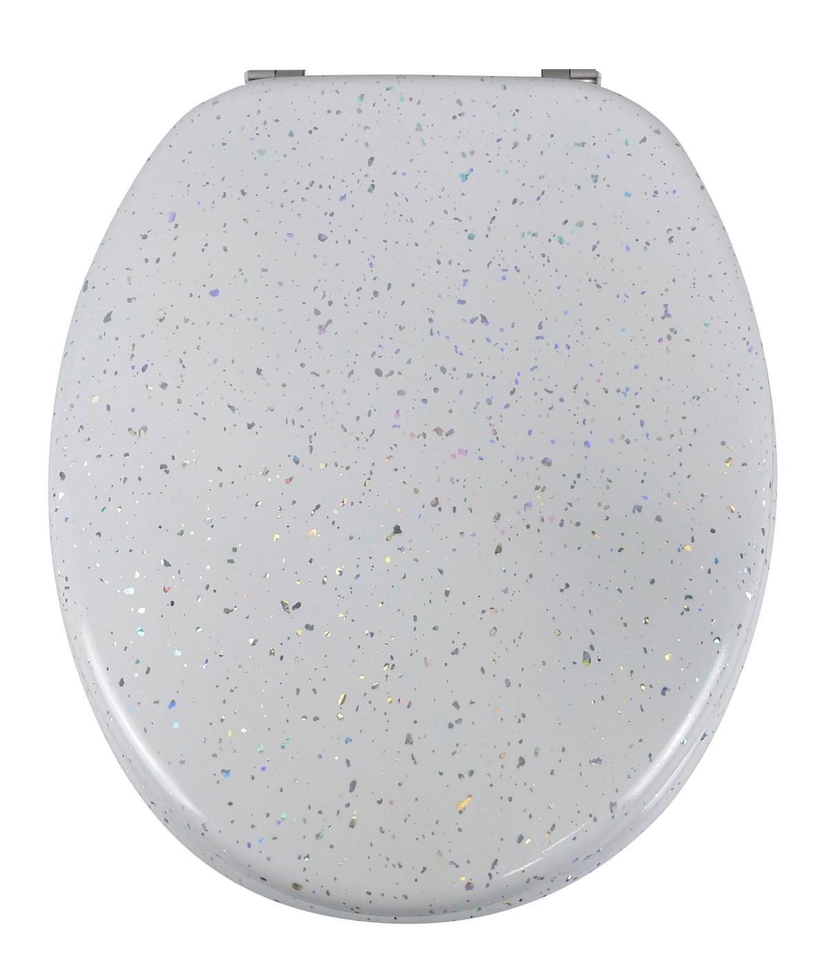 Wc-ülőke Glow - többszínű, Modern, faalapú anyag (38/5/45cm)