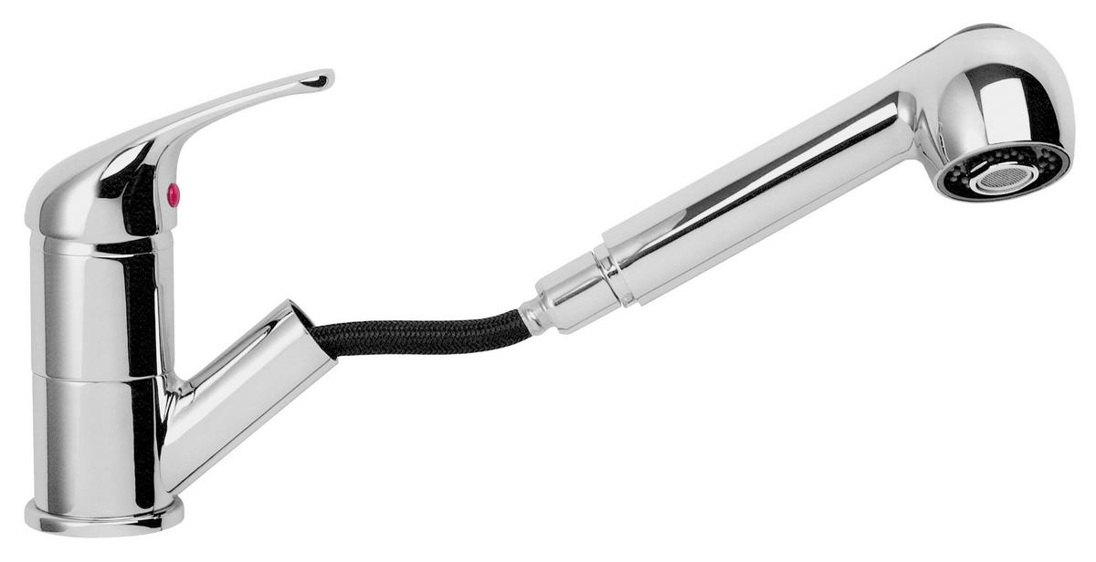 Küchenarmatur Supra Chrom Schwenkbar Hochdruck - Chromfarben, LIFESTYLE, Kunststoff/Metall (5,0/17,0/25,0cm) - Schütte