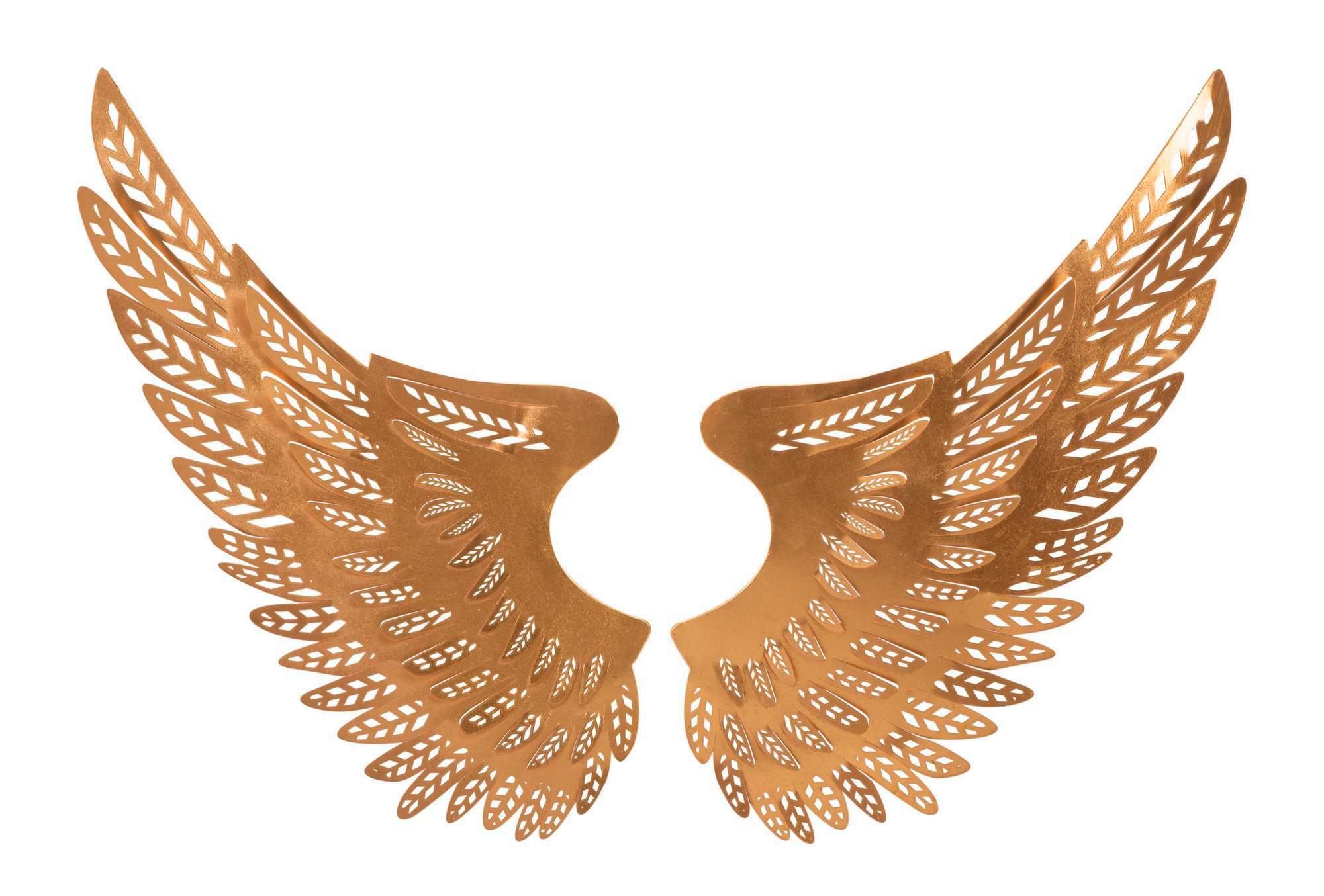 Wanddeko Ali Light Goldfarben B: 43,5 Cm - Goldfarben, Basics, Metall (43.5/90/3.5cm)